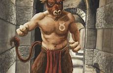 minotaur mythology greek monster monsters creatures mythical labyrinth minotaurs wiki theseus man wikia book choose board