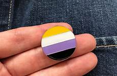 lgbtq badge binary bisexual