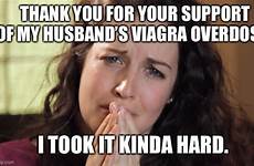 viagra woman imgflip meme overdose husband