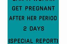 period pregnant after woman days her slideshare