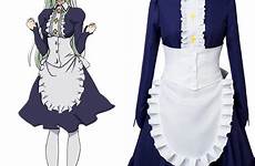 elizabeth deadly sins seven cosplay liones maid nanatsu taizai anime costume dress women halloween set adult costumes unifrom carnival mouse