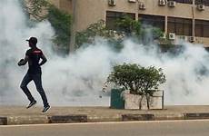 endsars nigerian tear brutality protests gas ameen reuters