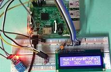 pi raspberry weather station iot using projects reporting system pressure temperature monitoring humidity arduino circuitdigest lcd internet over diy monitor