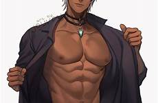 shirtless neko handsome