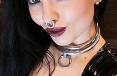 septum piercings flechten collars goth halsband halsreifen