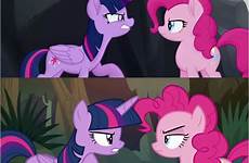 pony little pinkie twilight pie movie angry argument mlp comparison alicorn fan derpibooru