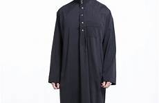 abaya arab pria thobe moslem kaftan jubba galabia aliexpress gamis blended yarns jilbab robes