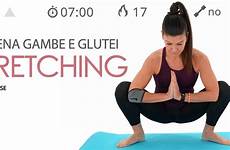 stretching schiena esercizi glutei bacino gambe