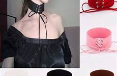 choker bijoux punk femme velvet gothic bowknot necklace lace sell sexy fashion vintage hot women