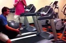fail exercise treadmill ball gif jump gifrific onto