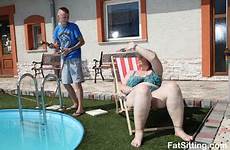 cleaner pool captured mistress gets sitting fat enter diana