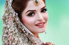 bridal pakistani engagement dresses makeup bride wedding latest collection beautiful pakistan indian brides dress hairstyles gowns galstyles hair styleglow dressing