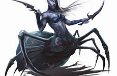 drider fantasy deviantart drow female monster dark creatures rpg beasts pathfinder artwork character group visit nwn2 sigil wikia choose board