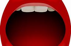 mouth open lips sexy vector red womans royalty