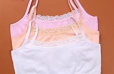 bras girls bra kids underwear girl training children lace cotton vest teens young teenager tops camisole solid sports style small