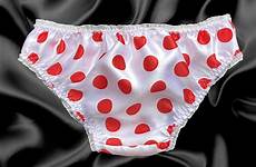 briefs frilly polkadot knicker