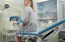 chair gynecologist examination female patient gynecological sit asking stock preview his
