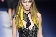 gigi hadid fashion week milan show versace runway supermodel walks celebmafia hawtcelebs