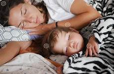 mother sleeps mom sofa sleep peacefully lying safe bedroom bed boy baby cute his child during