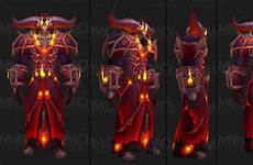 warlock tier 20 wow armor set red patch remaster incredible mmo champion old
