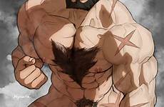 muscle male solo fighter street bara pecs rule34 zangief erection rule 34 uncensored penis hair body edit respond deletion flag