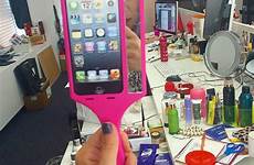 selfie hairbrush beauty brush popsugar hybrid case phone