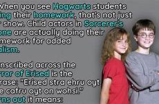 potter harry facts scenes behind knew never magical words