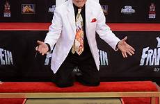 mel brooks hollywood finger chinese theatre fame walk his wore sixth prosthetic wears false ceremony film handprints leaving while