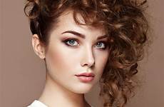 brunette shiny perms morena rizado brillante peinados permed expertise onze exoticos hairstyle 500px dierking coiffures retrato