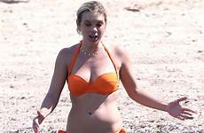davy chelsy bikini beach tropez saint orange st holiday july wears gotceleb latest celebmafia hawtcelebs category large