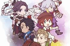 octopath traveler primrose therion tressa ophilia aanit drawn history