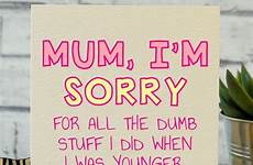 mom birthday card cards happy funny mother choose board humor
