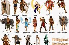 mythology gods deities filipino folklore mythical goddesses pilipinas pilipino pinoy myth myths legends griega adaptations kung sinong ari diwata isang
