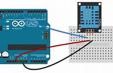 arduino dht11 sensor humidity dht humedad circuitbasics lcd nano