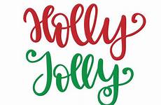 holly jolly lovesvg file christmas svg cutting