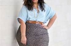 outfits plus size curvy shirt chambray fashion outfit girl chic women garnerstyle casual skirt figure ssbbw chubby denim garner style