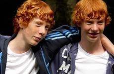 redhead ginger festival twin twins redheads boy hair red identical stories introducing toby choose board magazine
