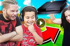 ps4 destroys kid sons punishment grounded caught fortnite wrong extreme playing gets mom while omg biggest took ever help part