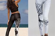 pants yoga gym exercise women workout fitness leggings hot printed sports sexy clothing clothes fashion athletic waist high dance running
