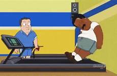 gif treadmill running cleveland show gifs man tenor