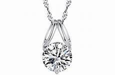 necklace pendant 925 sterling silver diamond two stone zirconia cubic chain pendants jewelry women circles paved genuine inch shipping accessories