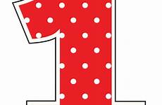 number clipart red polka dot numbers clip candle printable birthday cartoon big 1st cliparts pink elmo thepartyworks fancy library clipground