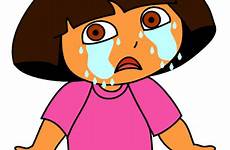 dora crying explorer deviantart catscratch