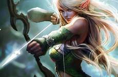 elf fantasy warrior girl women sexy elfa dark angel female anime elves digital choose board uploaded user