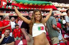 fans cup sexy fan girls girl football portugal beautiful