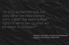 same sex marriage rights equal myth quote lying saying couples disregard law equality