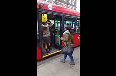 bus fight london