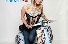 danielle american colby burlesque pickers dannie diesel weight cushman loss vintage motorcycle girl her market iowa hot tattoos now choose