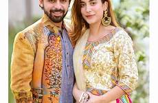 pakistani couple outfits wedding celebrities celebrity cute couples dress top dresses actress most outfittrends via choose board