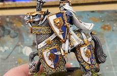bretonnian grail knight finally done he comments minipainting painted